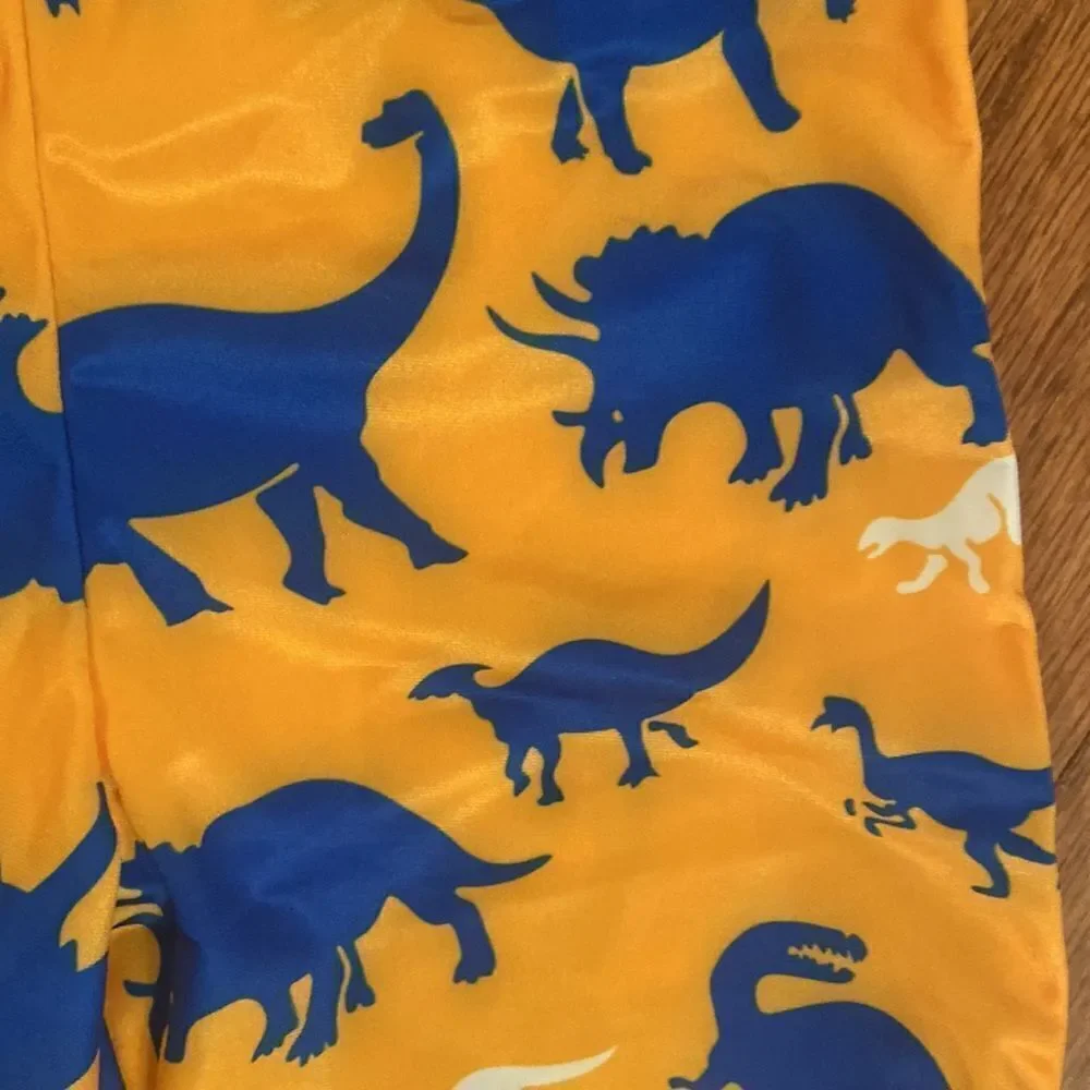 NWT Sinoly size 90–100 cm, 3T  or 4T swim outfit, with dinosaurs